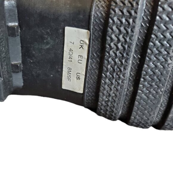 Hunter Original Black High Gloss Boots Size 8M/9F - Picture 8 of 14